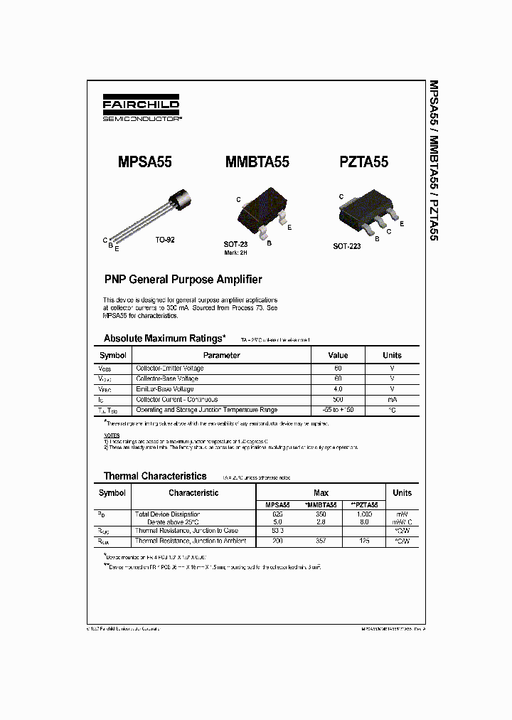 MPSA55_224743.PDF Datasheet