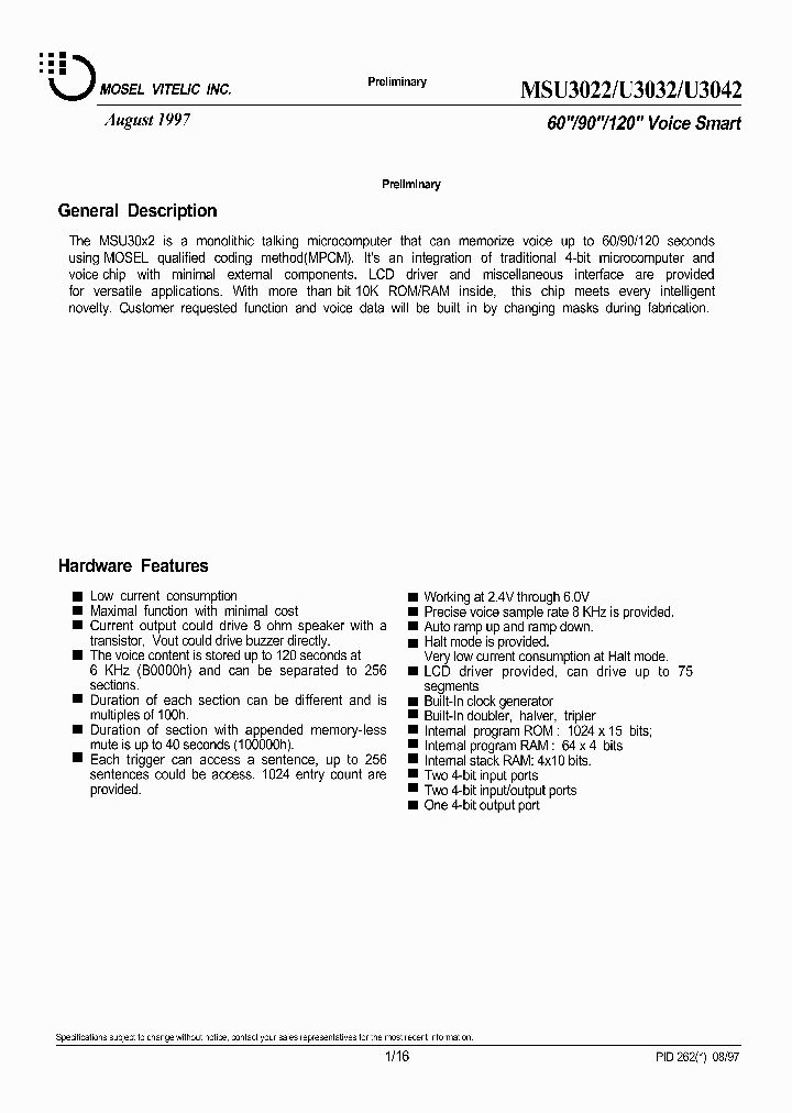 MSU3042_252027.PDF Datasheet