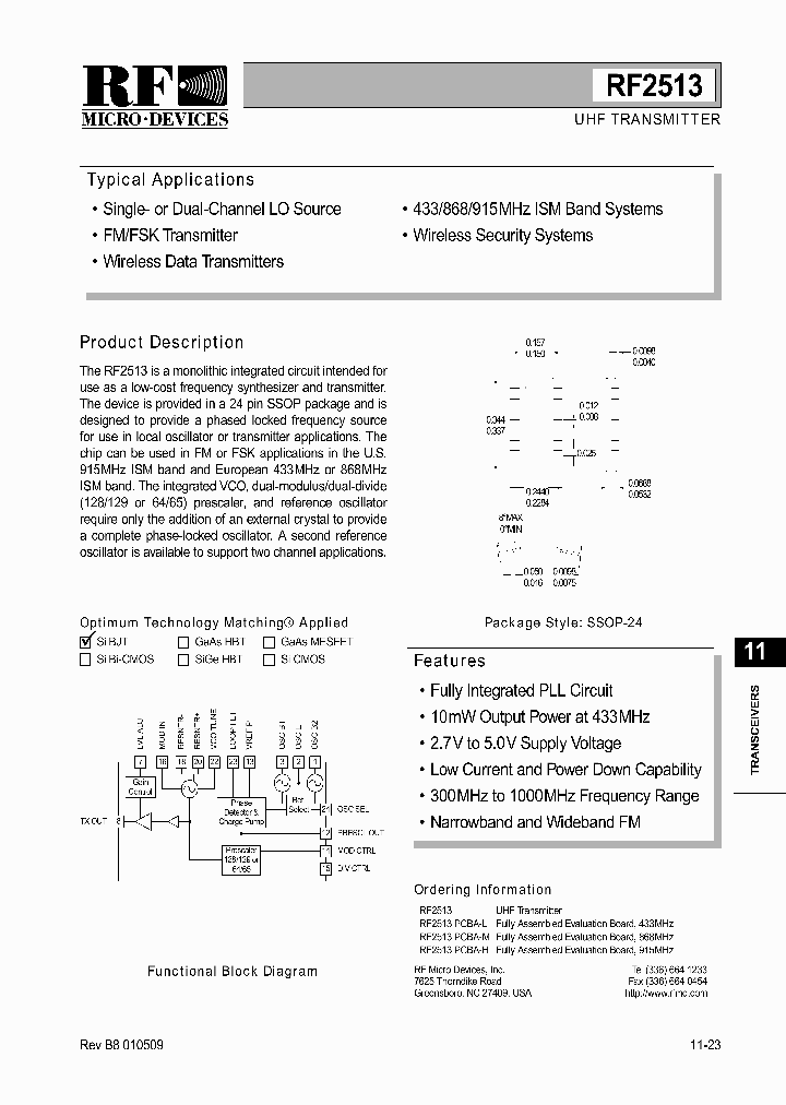 RF2513_298030.PDF Datasheet