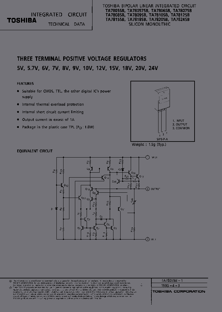 TA7805SB_273587.PDF Datasheet