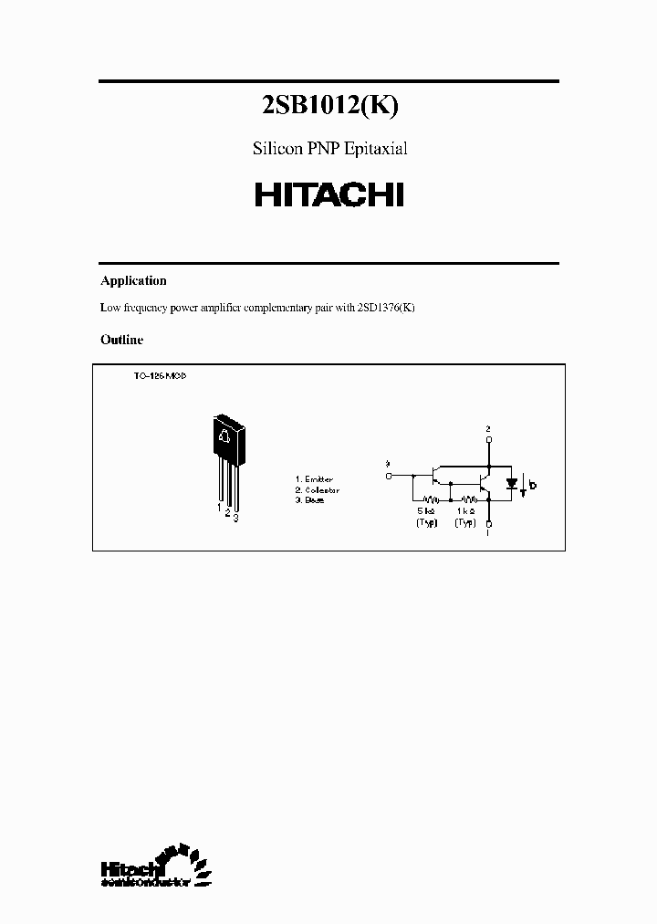 2SB1012K_377409.PDF Datasheet