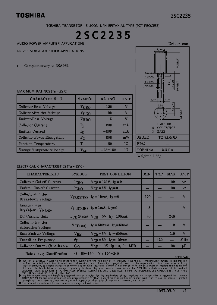 2SC2235_202395.PDF Datasheet