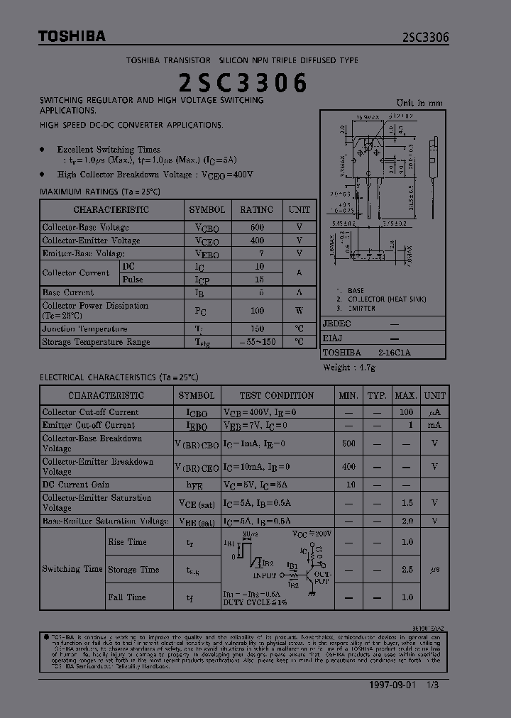 2SC3306_199308.PDF Datasheet