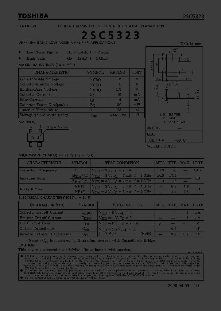 2SC5323_331220.PDF Datasheet