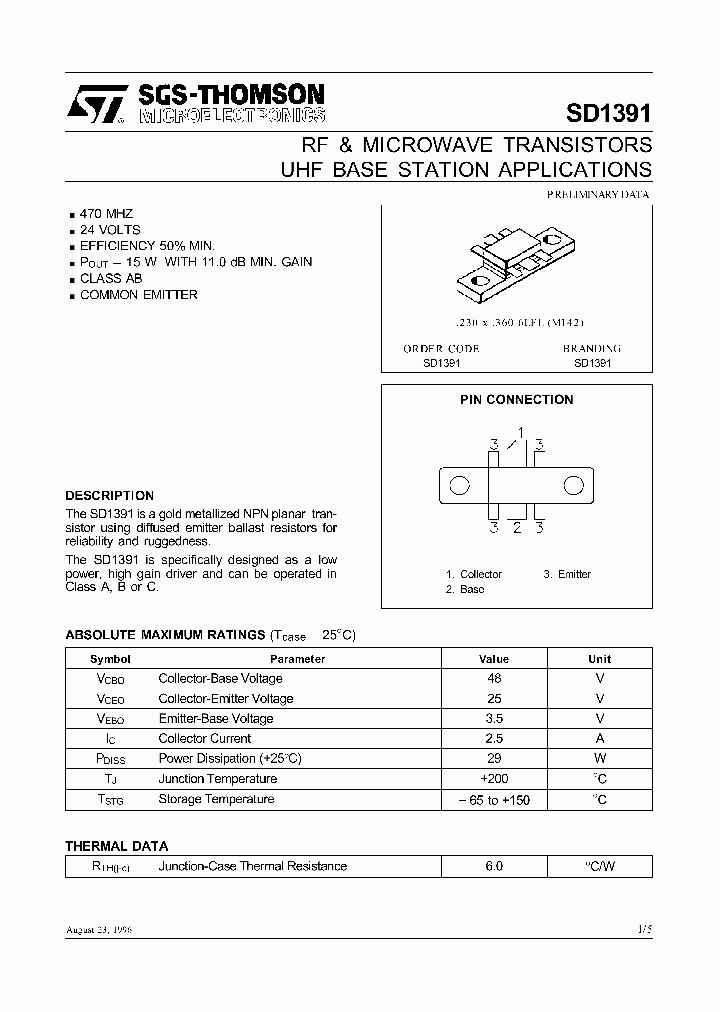 2SD1391_318453.PDF Datasheet