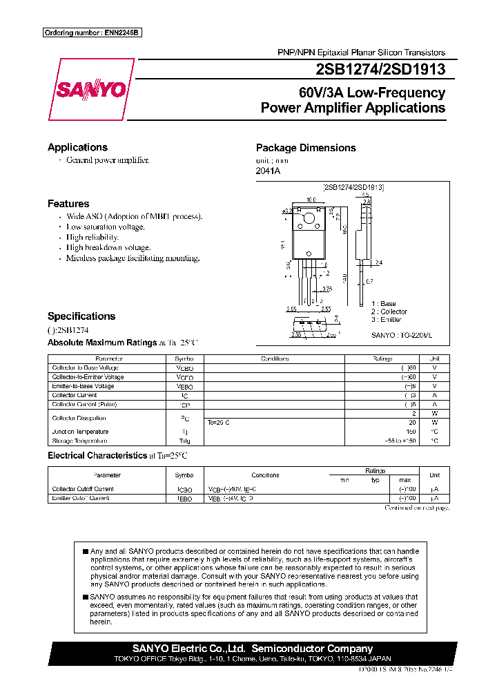 2SB1274_177602.PDF Datasheet