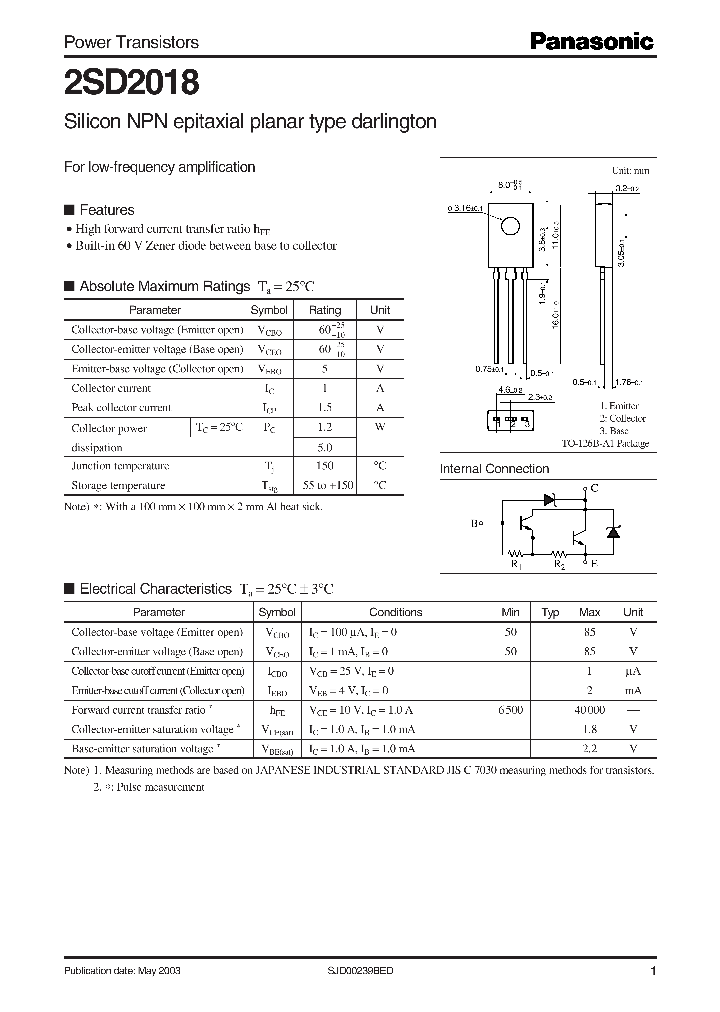 2SD2018_347847.PDF Datasheet