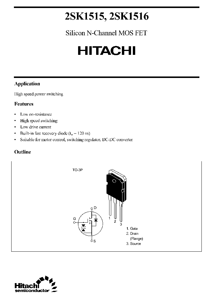 2SK1516_364732.PDF Datasheet