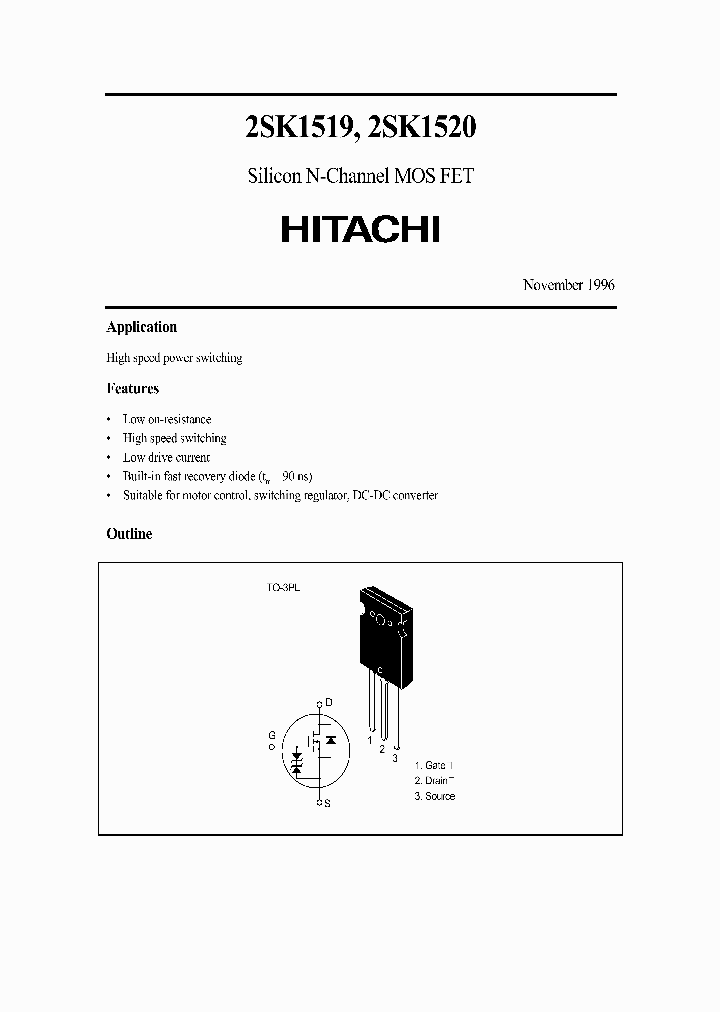 2SK1519_341588.PDF Datasheet