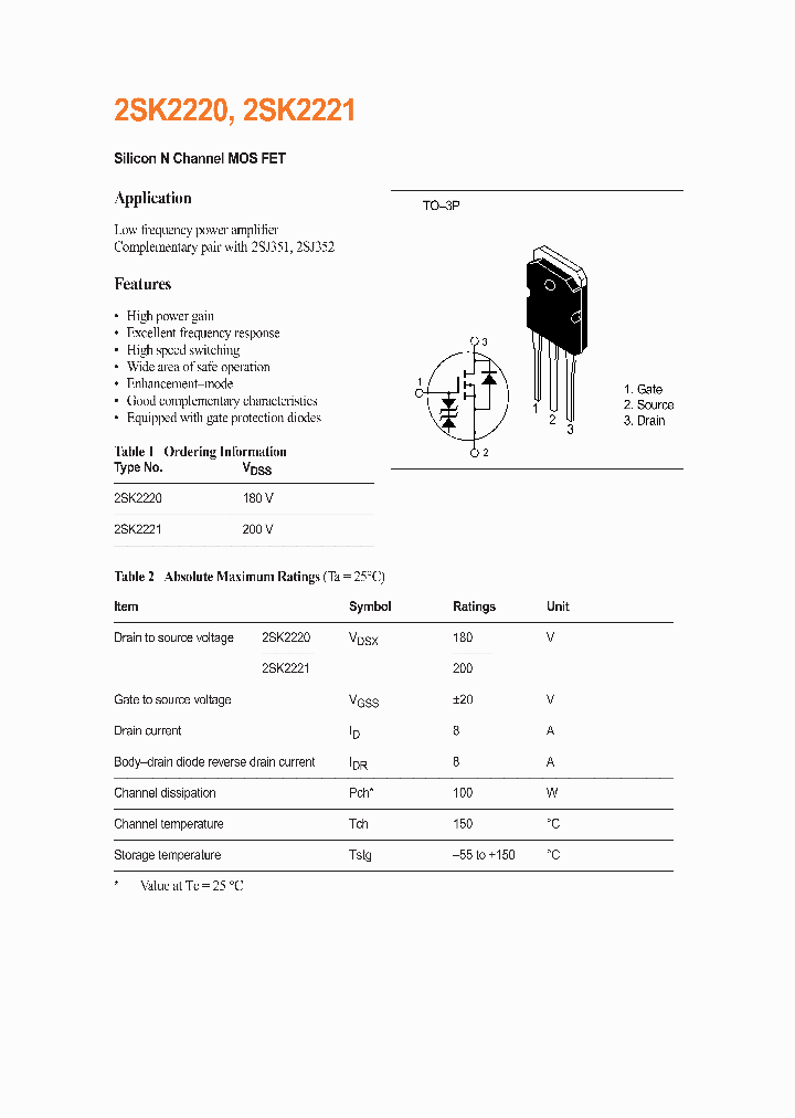 2SK2220_313637.PDF Datasheet