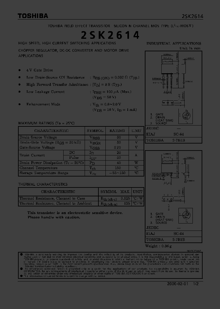 2SK2614_326741.PDF Datasheet