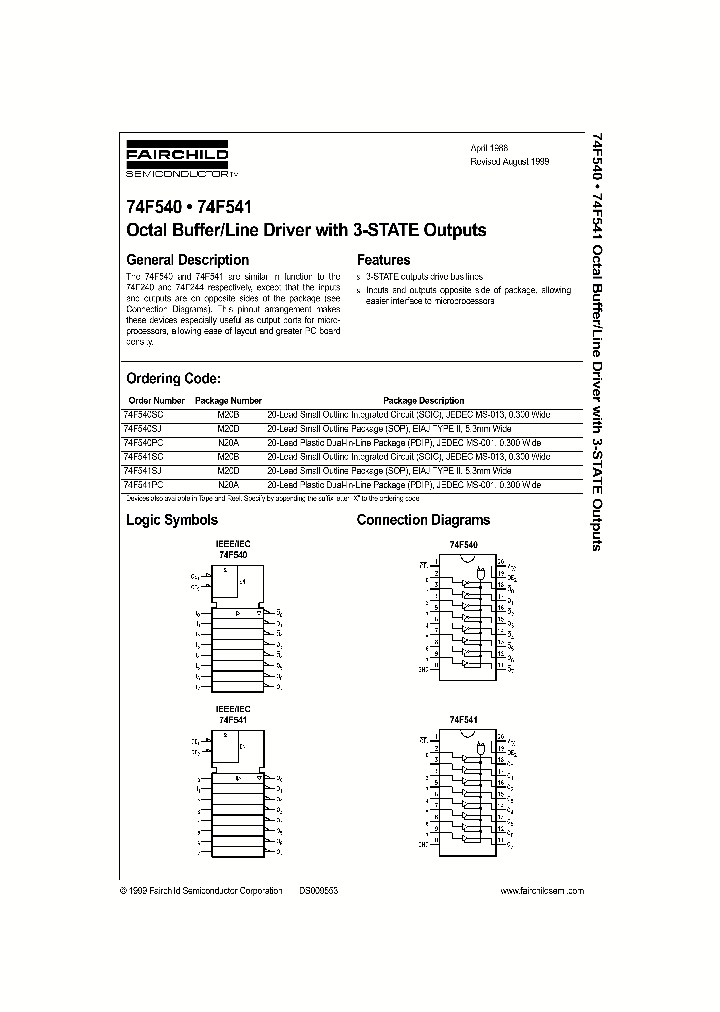 74F541SC_375276.PDF Datasheet