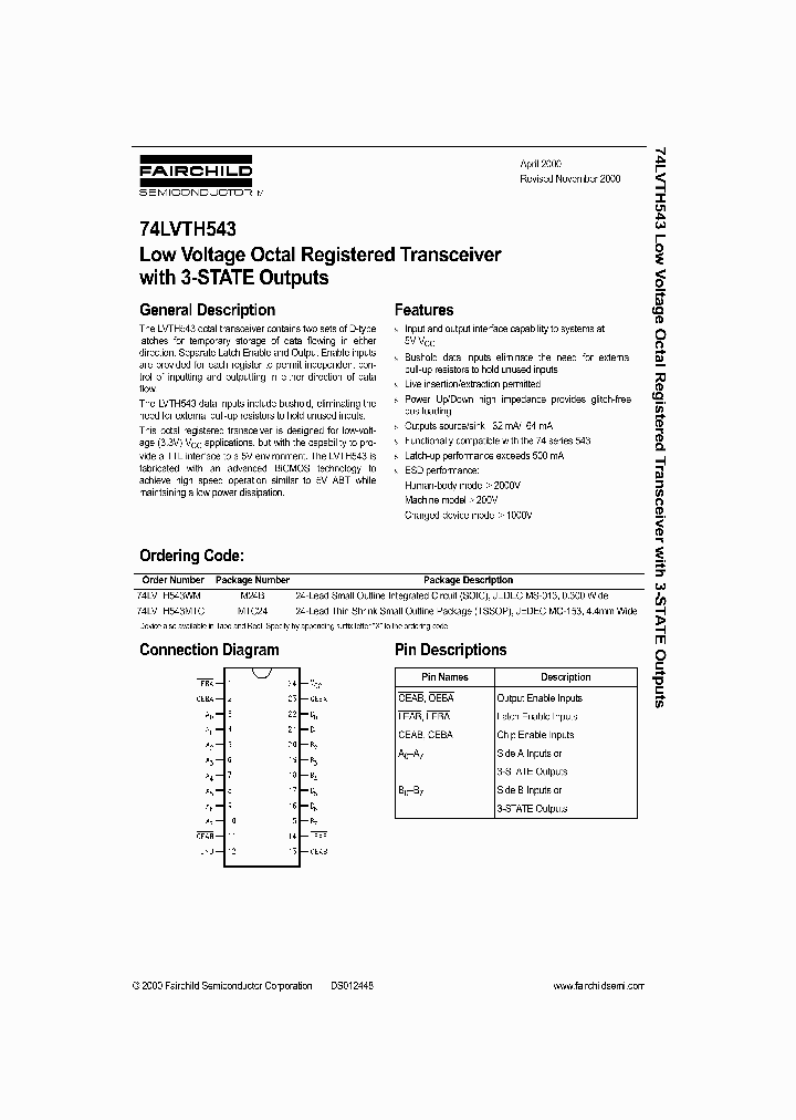 74LVTH543_330501.PDF Datasheet