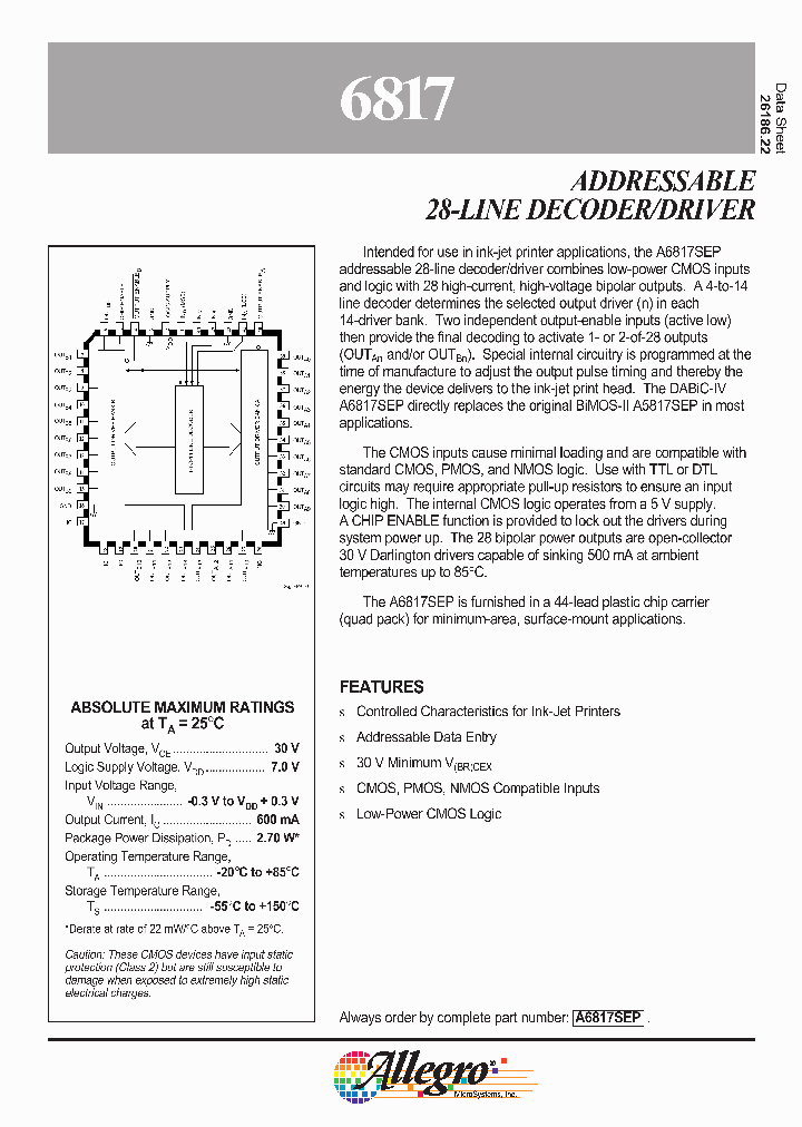 A6817SEP_379123.PDF Datasheet