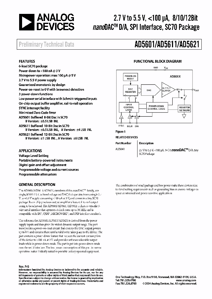 AD5601AD5611AD5621_181445.PDF Datasheet