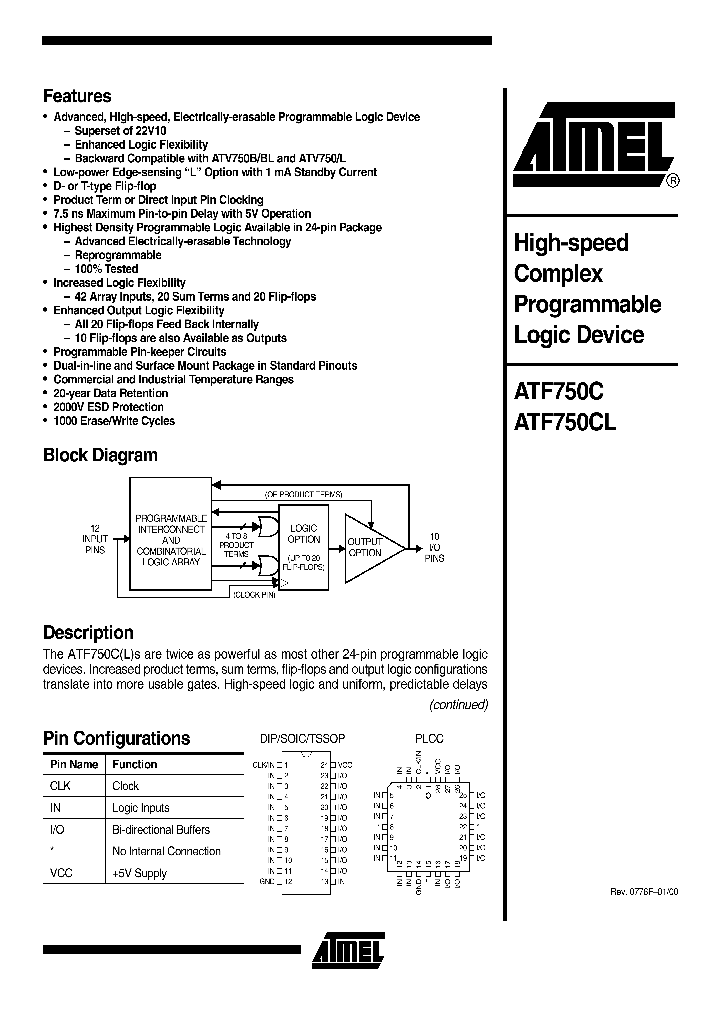 ATF750C-15_328534.PDF Datasheet