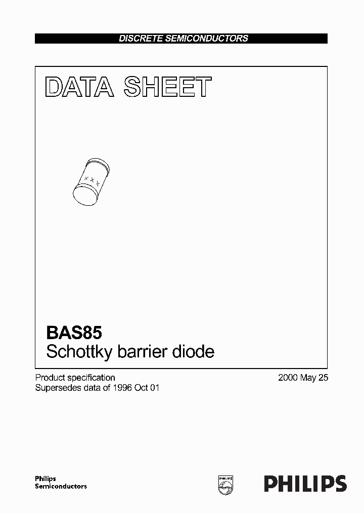 BAS85_192188.PDF Datasheet