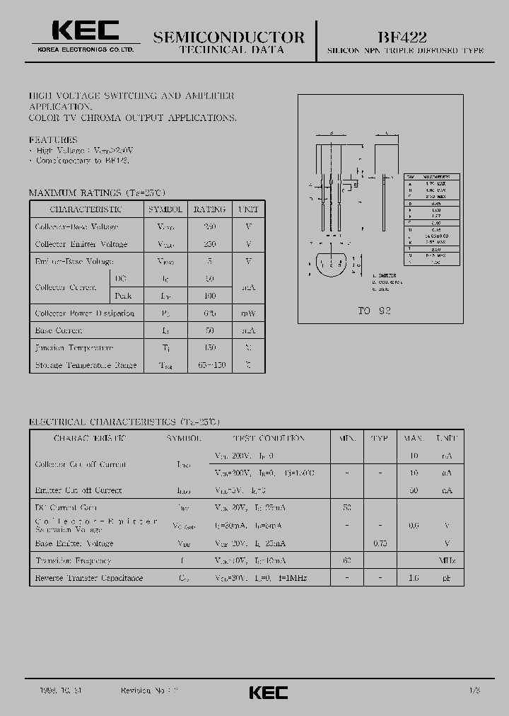 BF422_310048.PDF Datasheet