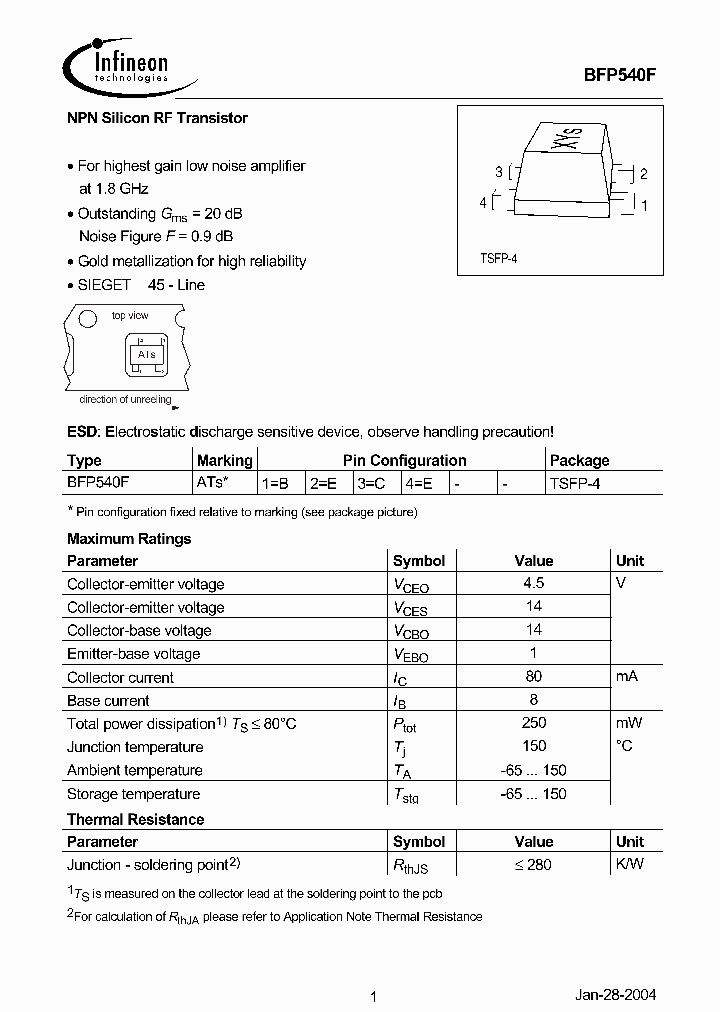 BFP540F_344706.PDF Datasheet