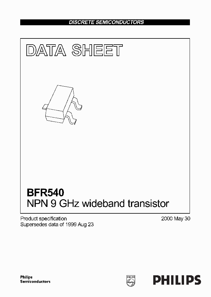 BFR540_351148.PDF Datasheet