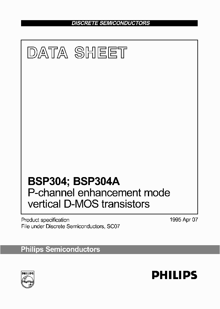 BSP304A_356671.PDF Datasheet