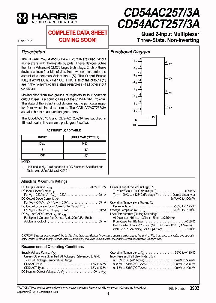 CD54AC257_348963.PDF Datasheet