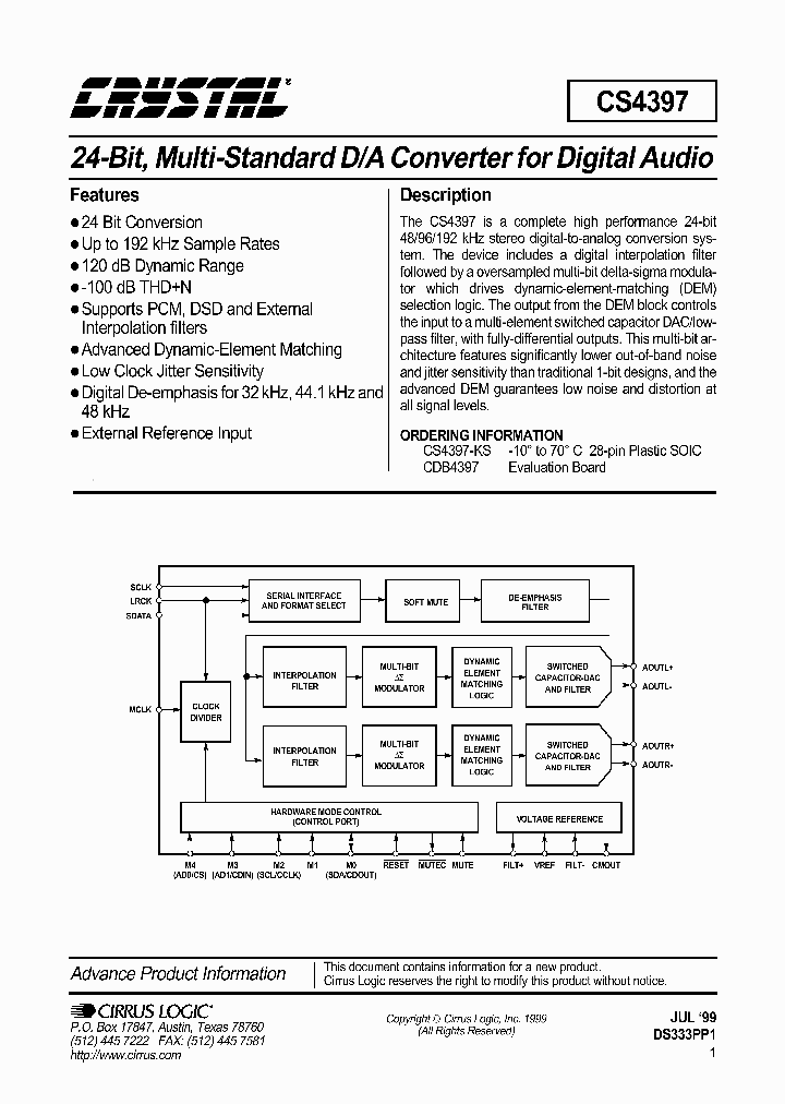 CS4397_197578.PDF Datasheet