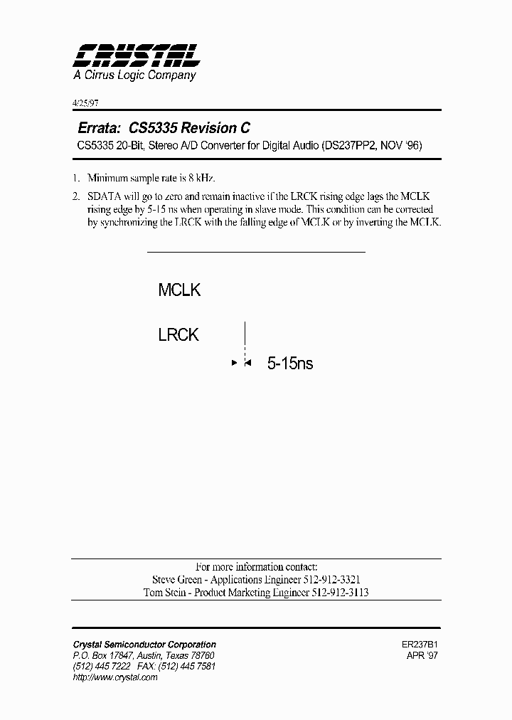 CS5335_331169.PDF Datasheet