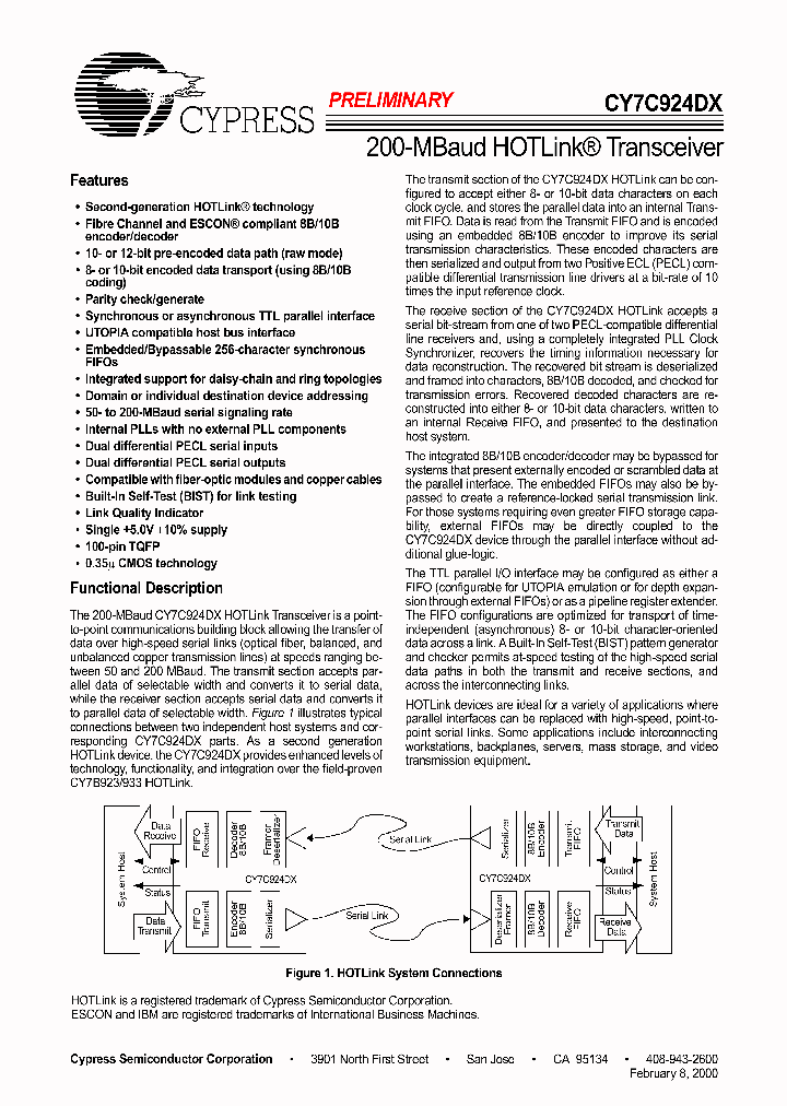 CY7C924DX_198380.PDF Datasheet