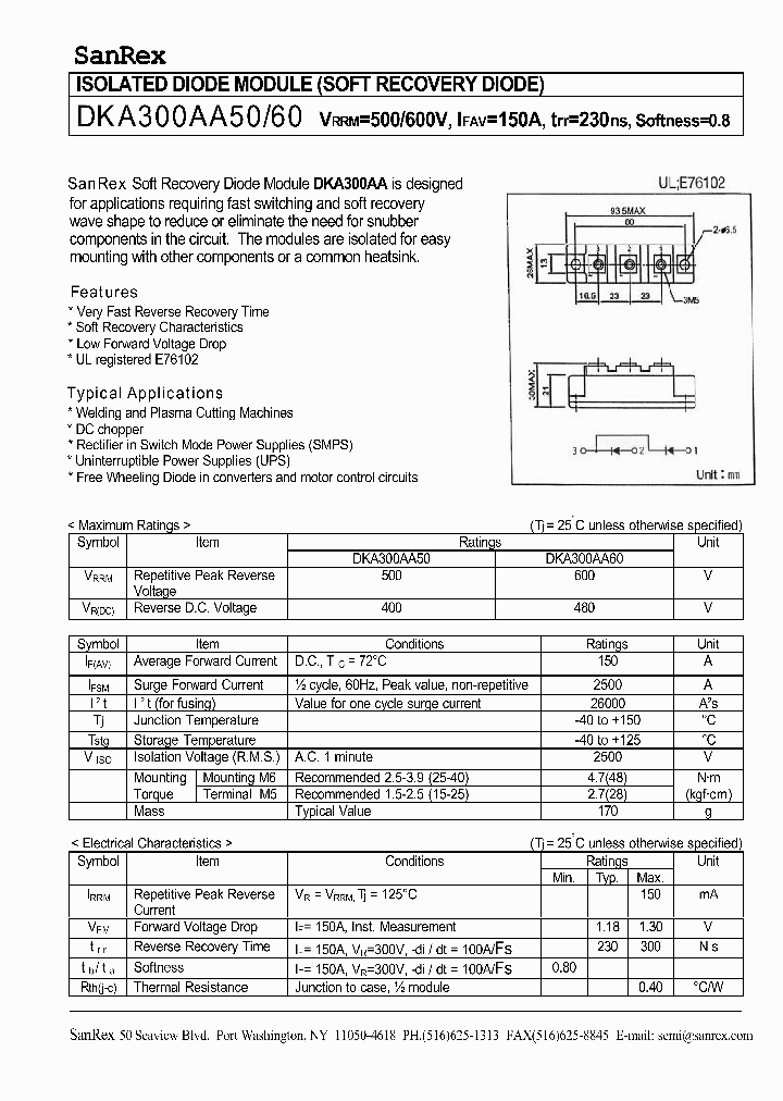 DKA300AA60_189213.PDF Datasheet