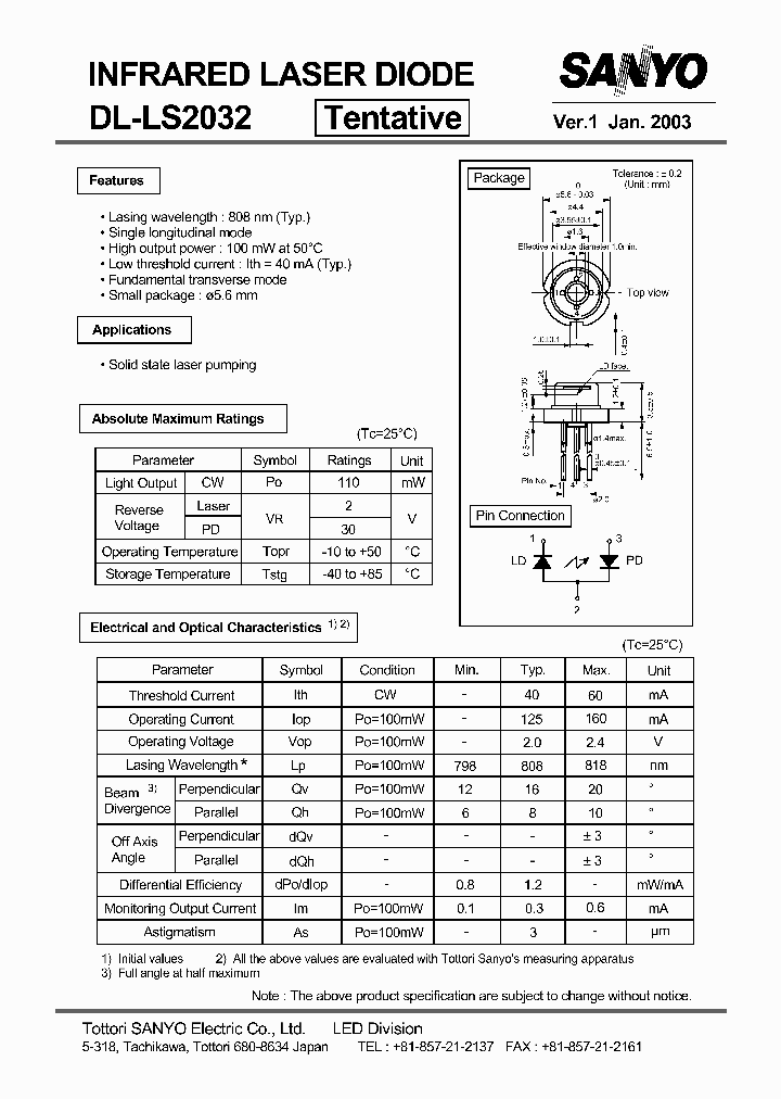 DL-LS2032_339570.PDF Datasheet