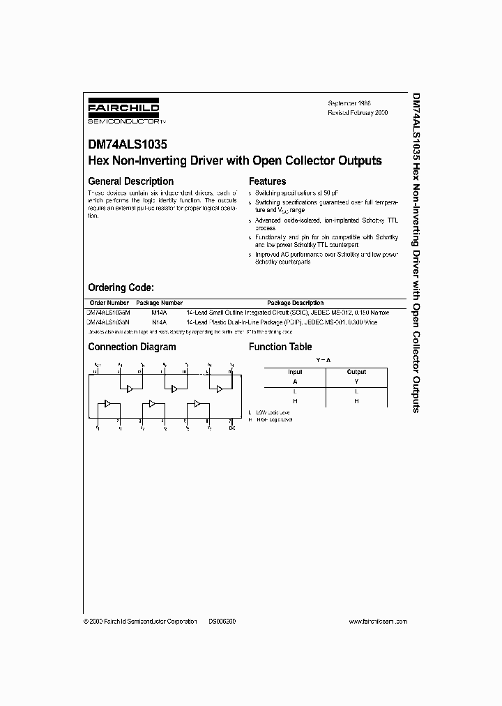 DM74ALS1035_333311.PDF Datasheet