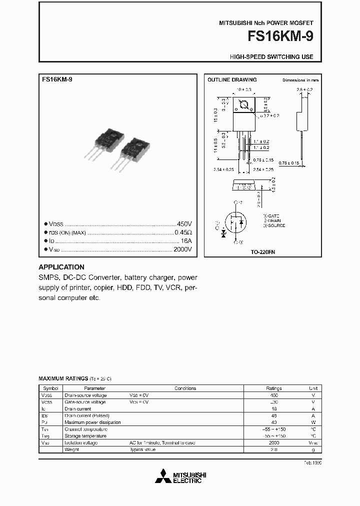 FS16KM-9_345428.PDF Datasheet