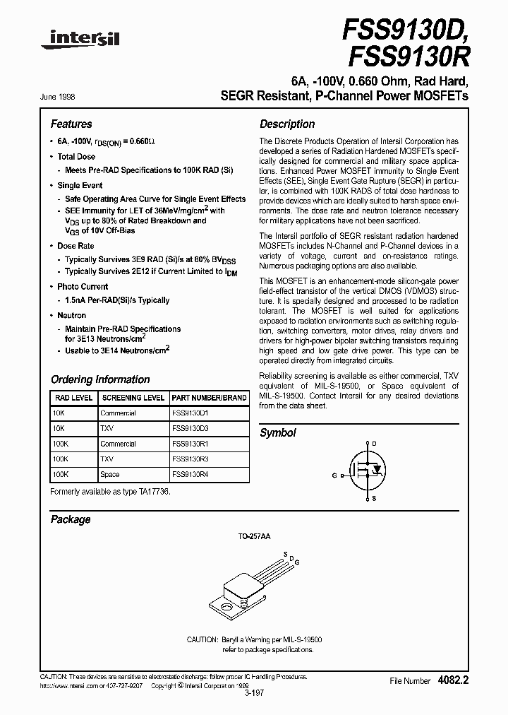 FSS9130R_313929.PDF Datasheet