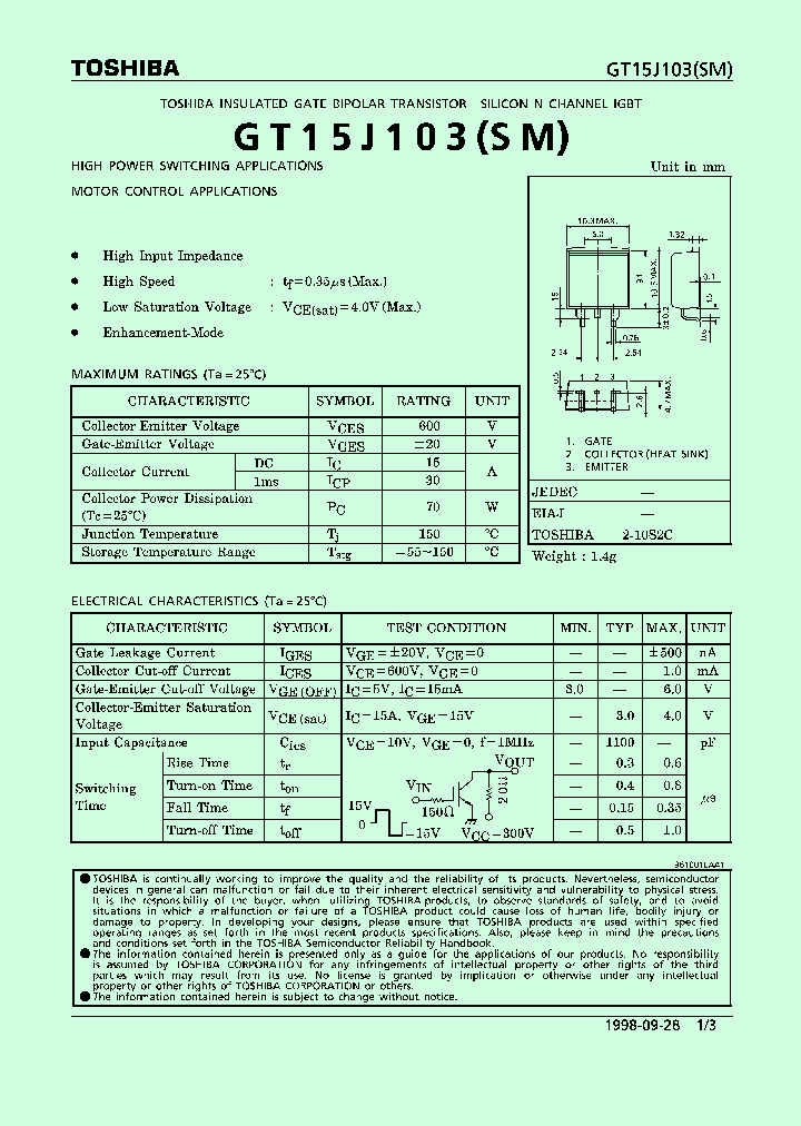 GT15J103SM_320104.PDF Datasheet