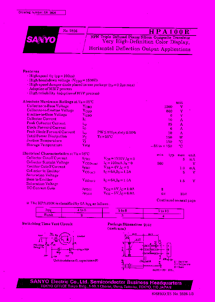 HPA100_336536.PDF Datasheet