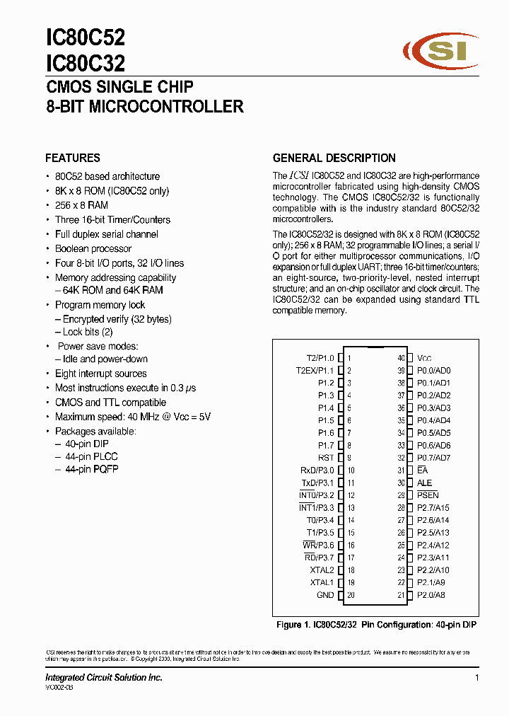 IC80C32_310671.PDF Datasheet