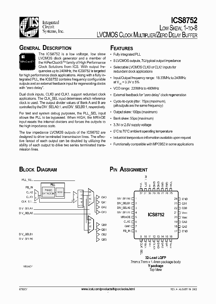 ICS8752_339061.PDF Datasheet