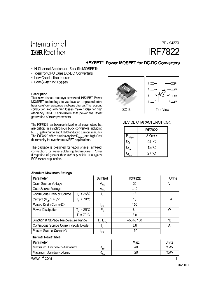 IRF7822_197118.PDF Datasheet