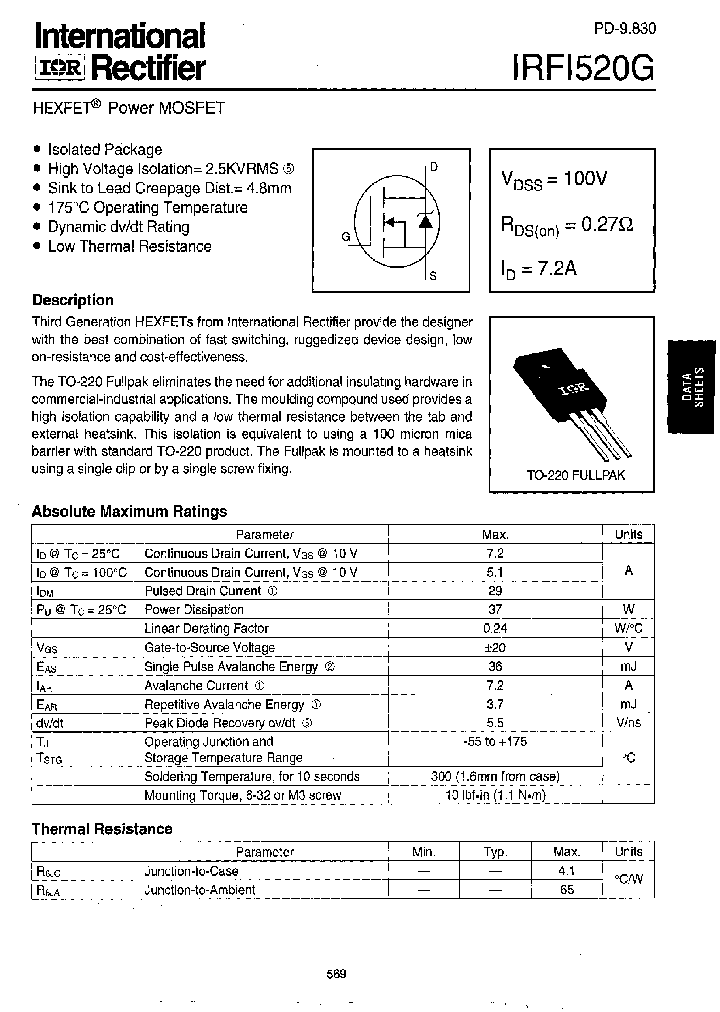 IRFI520G_318495.PDF Datasheet