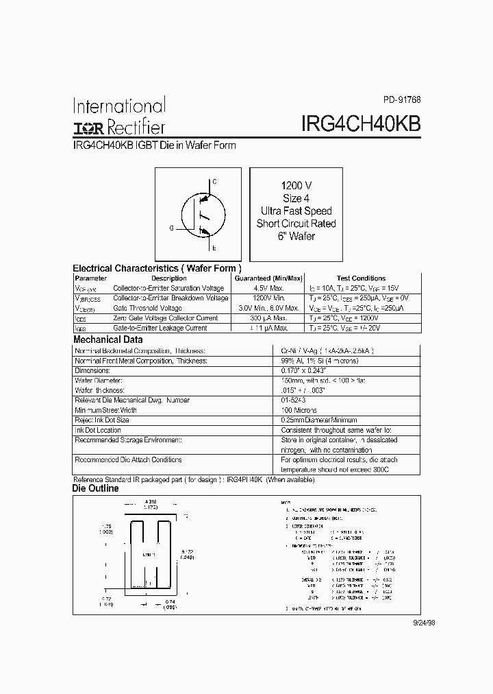 IRG4CH40KB_187451.PDF Datasheet