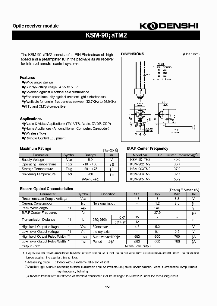 KSM-901TM2_319745.PDF Datasheet