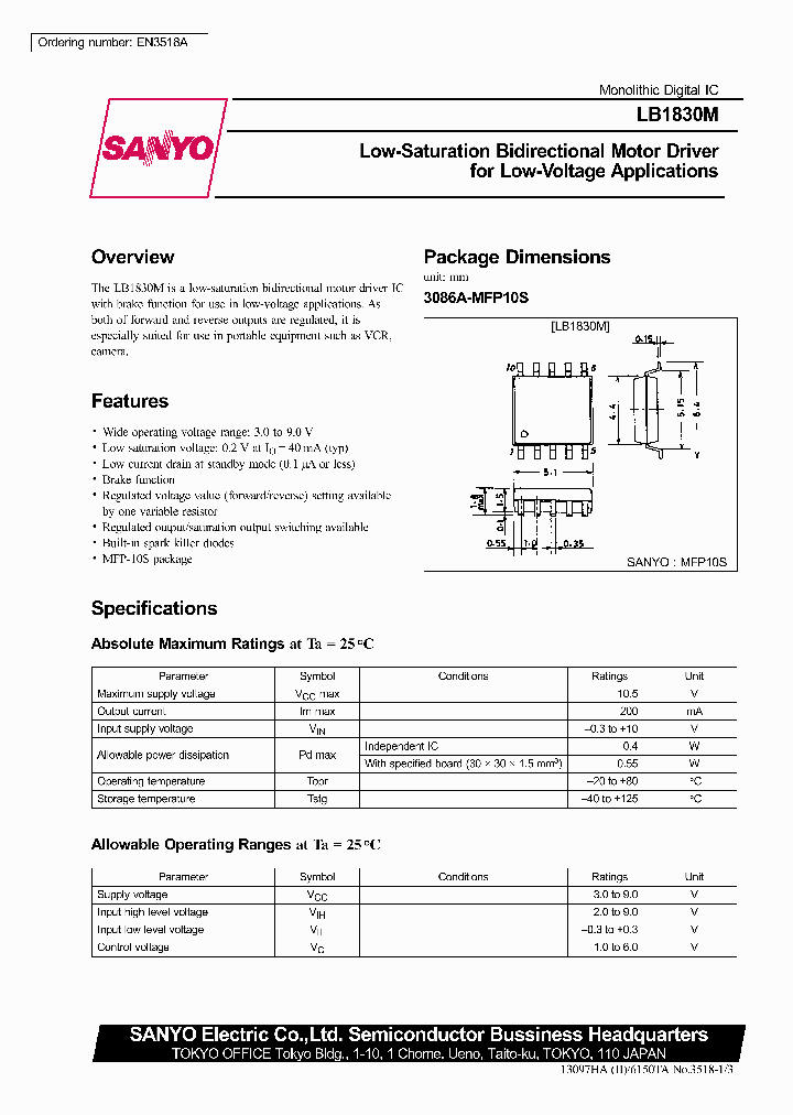 LB1830M_307953.PDF Datasheet