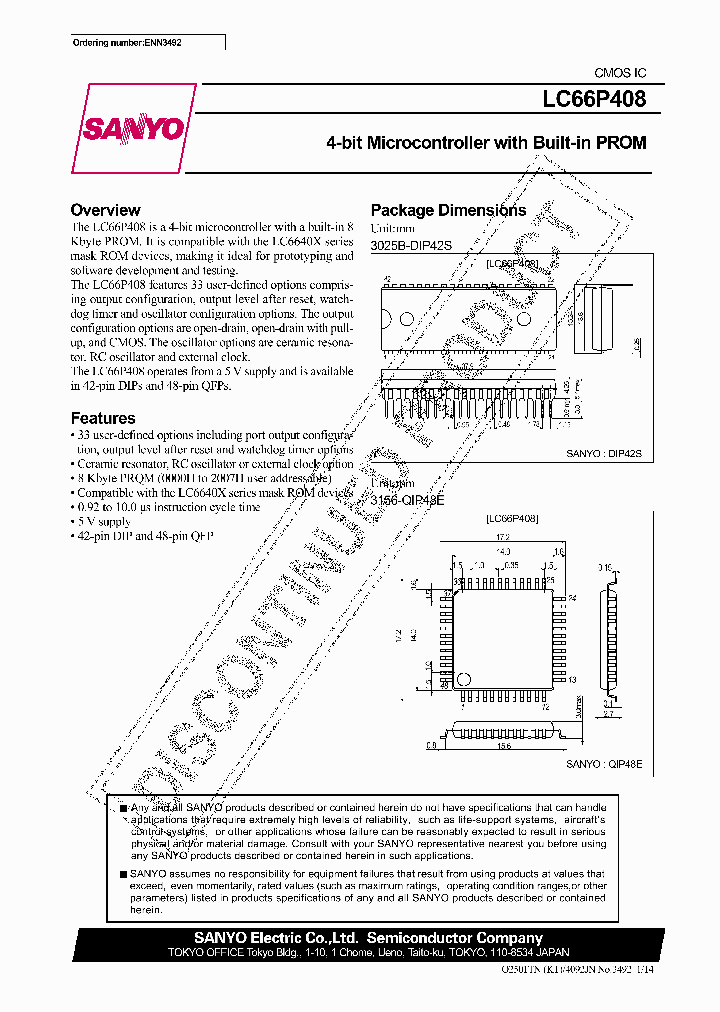 LC66P408_356025.PDF Datasheet