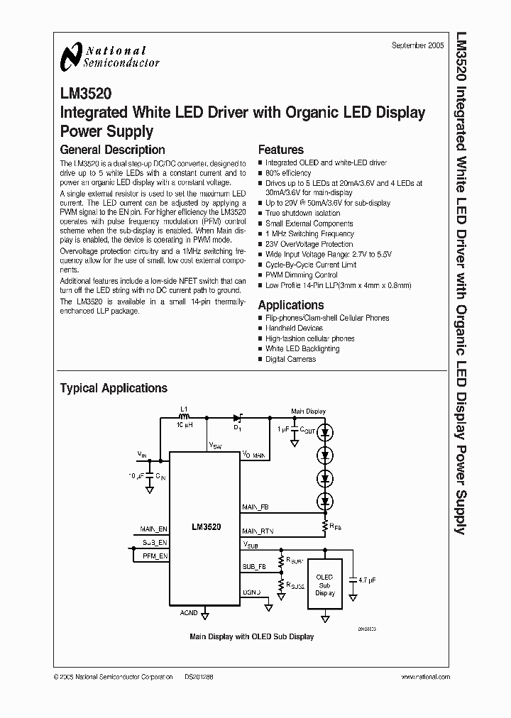 LM3520_319518.PDF Datasheet