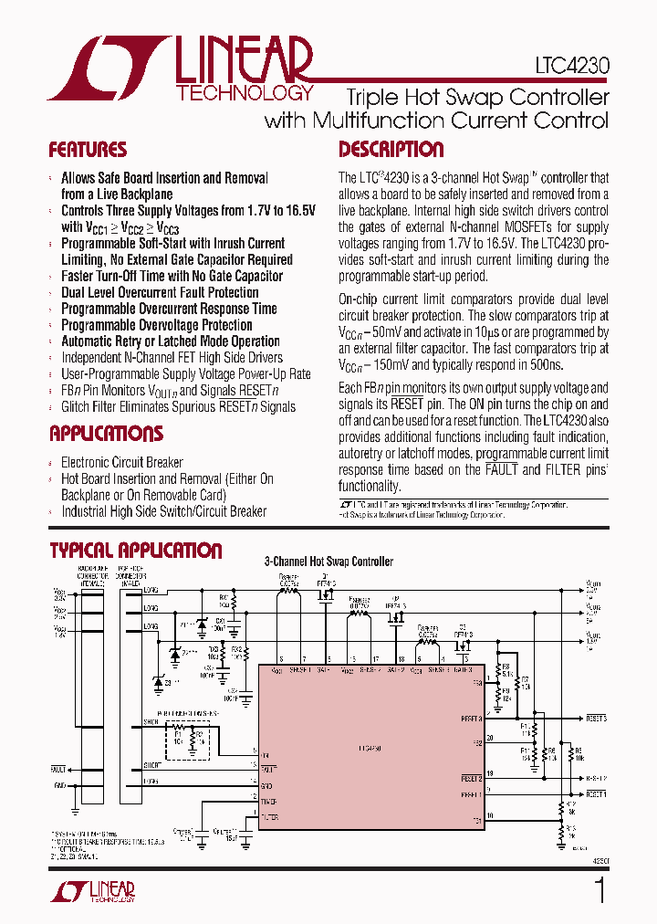 LTC4230_182522.PDF Datasheet