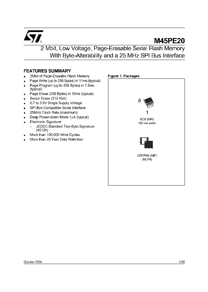 M45PE20_329478.PDF Datasheet