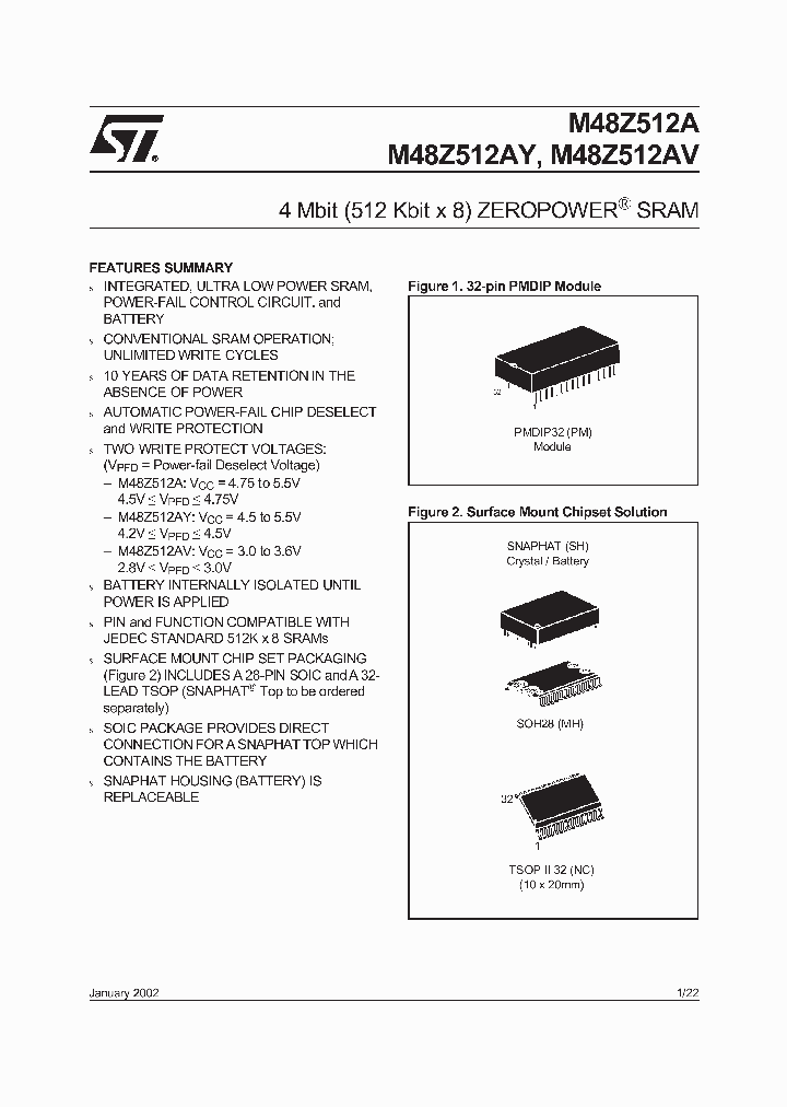 M48Z512A-70PM1NBSP_311444.PDF Datasheet