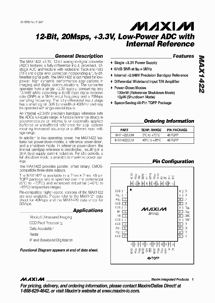 MAX1422_196811.PDF Datasheet