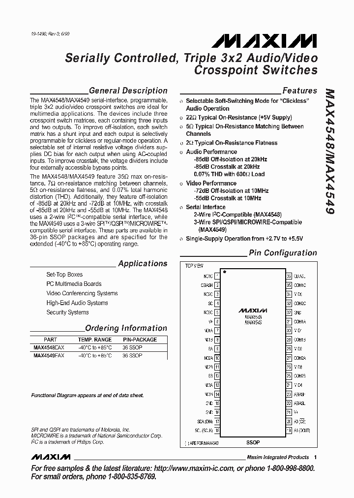 MAX4548_29954.PDF Datasheet